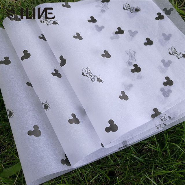 Water-Proof Packing Paper Wholesale Custom Printed Logo Tissue Paper For Gift