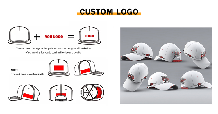 Custom Logo of Golf Hats