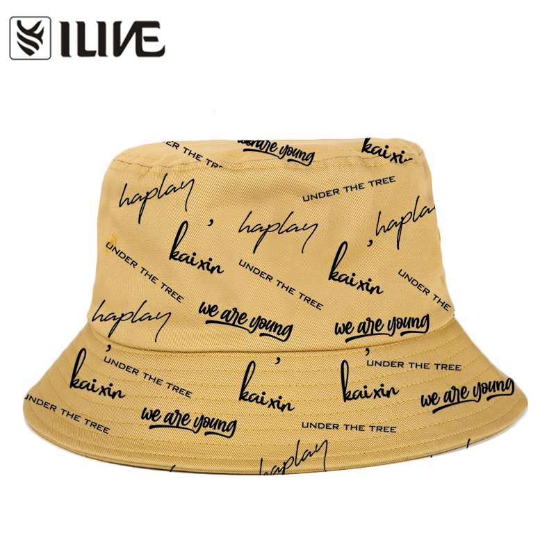 Letter Bucket Hat