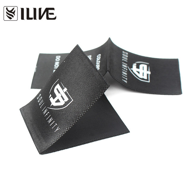 Clothing Satin Care Labels Tags With Wash Instruction
