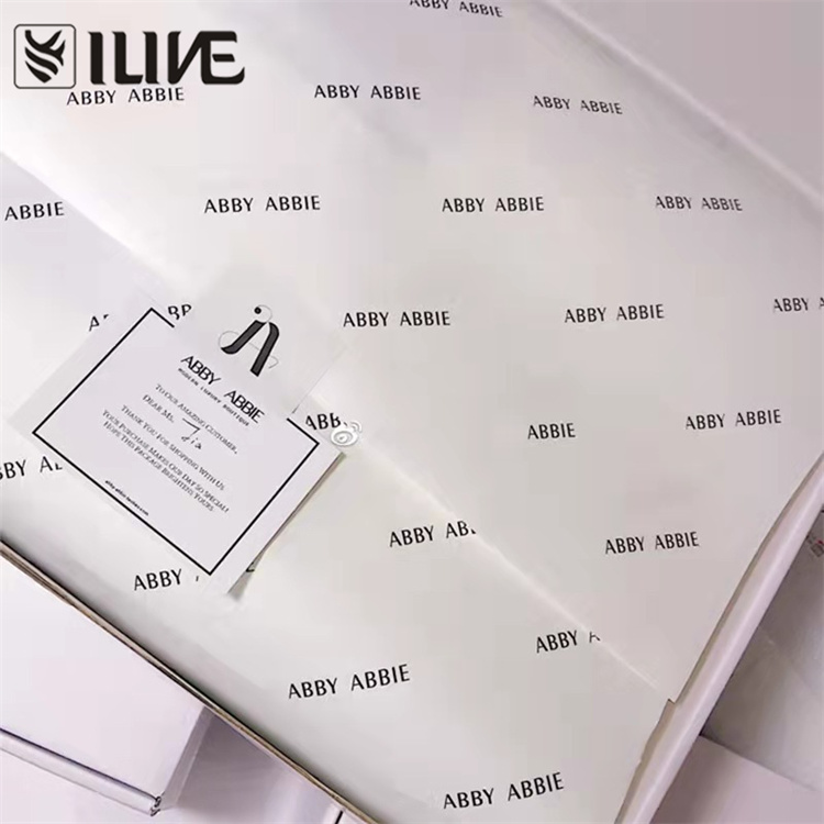 Water-Proof Packing Paper Wholesale Custom Printed Logo Tissue Paper For Gift